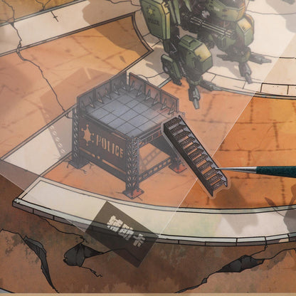 [Wasteland Station] XL Series Isometric Scene Stickers