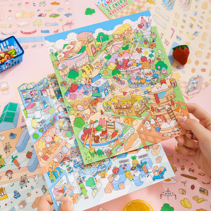 [Gourmet Island] XL Series Scene Stickers