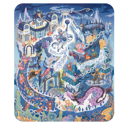 [Aobing - Chinese Mythology] XL Series Scene Stickers - Cozy Sticker Room