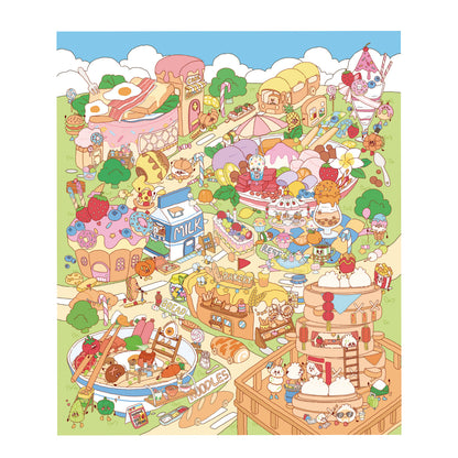 [Gourmet Island] XL Series Scene Stickers