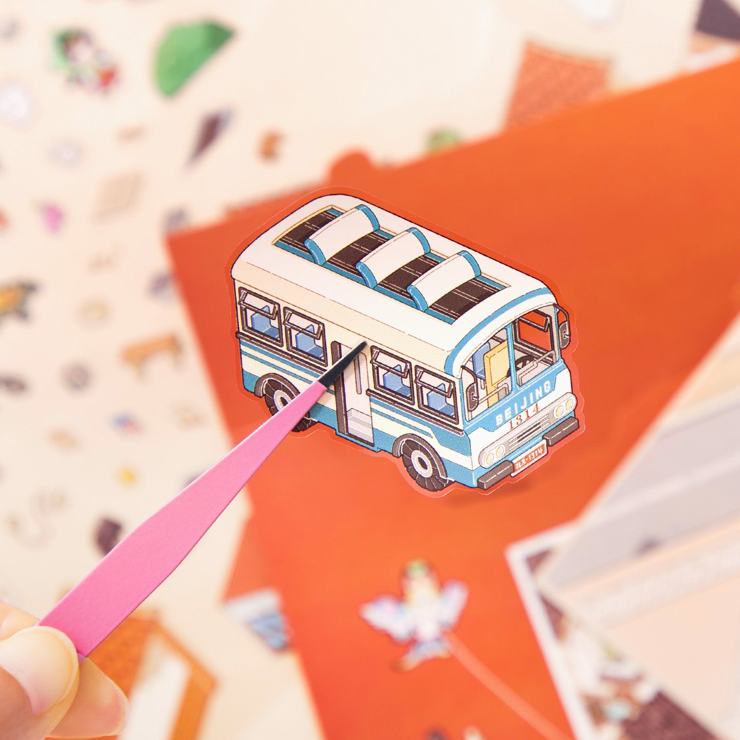 [Hutong Alley] XL Series Isometric Scene Stickers