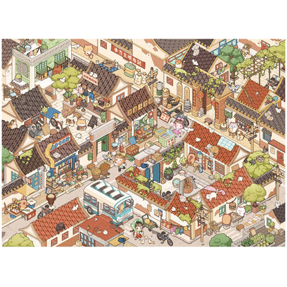 [Hutong Alley] XL Series Isometric Scene Stickers