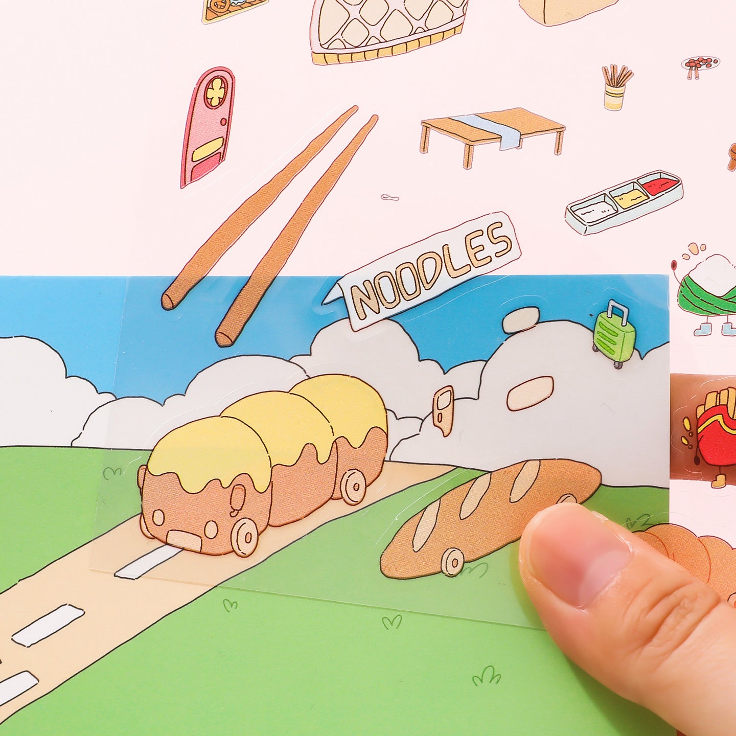 [Gourmet Island] XL Series Scene Stickers