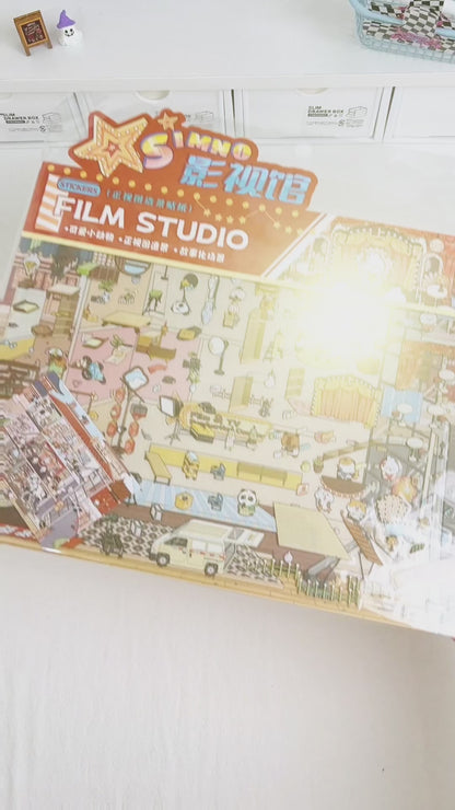 [Film Studio] Front-View XL Scene Stickers